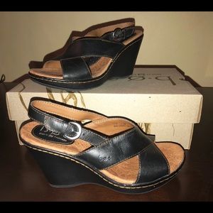 B.O.C. Born wedge sandals black